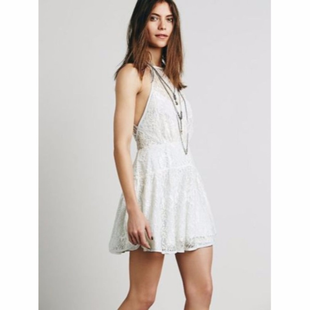 New Free People Wish Upon A Star Lace Dress Size 0